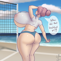 coffeeslice:  coffeeslice:  For real tho, where could those beachballs be  👀 ?? Follow my Twitter  ~  Check my deviantArt  ~  Donate to my Ko-Fi  Help her find the beachball, nightime folks D: ! 