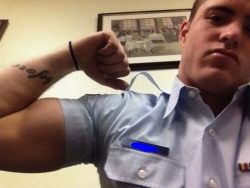 exclusivekiks:  Navy guy takes it off 