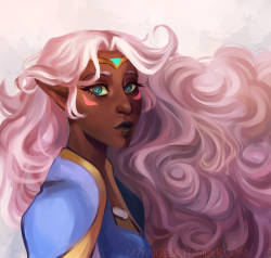 m7angela:  second attempt to capture allura’s beauty 