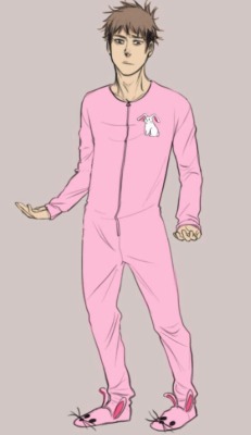 All sissies should own a pink onesie