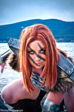 windofthestars:  Aela the Huntress | Skyrim Costume made and worn by WindoftheStars.comPhoto by IceManProps