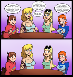 chillguydraws:Now it’s the girls turn to chat. Is that a good thing?