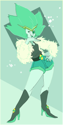 cutiekaboom:i love emerald so much hhhhhhhh heres her in a cute outfit