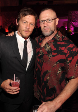 thewalking-dixon-winchesters:  Norman Reedus and Michael Rooker appreciation post!  