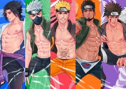 maorenc:  Naruto male characters for my Patreon February rewards.Support me on Patreon before end of February to get the NSFW nude version.https://www.patreon.com/maorenc