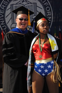 weareblackroyalty:  ceceiscool:  Left my undergrad university with a bang by revealing my secret identity on graduation day… One of the more awesome experiences of my life ;P Paid too much money for these pictures, but I couldn’t pass it up!Never