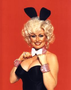 Dolly Parton graced the cover but only revealed herself in the Playboy Interview and not in the centerfield, sadly. Oh, what could have been but we at least have this delightful and promising cover pic. 