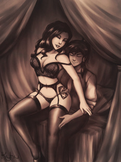 k-y-h-u:  After reading some AU fanfics involving strip clubs, I thought Asami as a high-class private dancer/stripper &amp; Korra as a regular client would be appealing (and it is very relevant to my interests now oh no)  hotness~ &lt;3 &lt;3 &lt;3