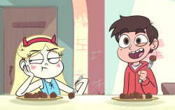 svtfoeheadcanons:  We need an episode where Star and Marco switch brains, so we can have more glorious screenshots like these. This also counts as an [episode idea].