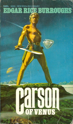 Carson Of Venus, by Edgar Rice Burroughs (NEL, 1971). From a charity shop in Nottingham.
