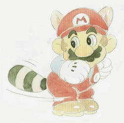 suppermariobroth: Concept art for Super Mario Bros. 3. best game ever &lt;3