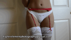 higherelementphotography:  Absolutely stunning shot of a sexy girls ass in limited edition VS white Brazilian cut panties! Playing and twirling for the cam!   She is just so fine