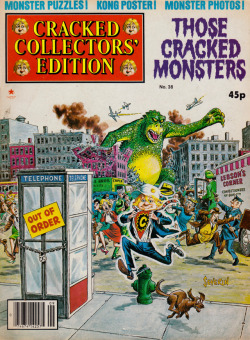 Cracked Collectors’ Edition: Those Cracked Monsters (1981). From Oxfam in Nottingham. Cover art by John Severin.