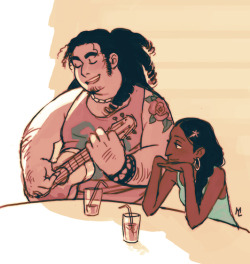 lava-schism:  talia-rambles:  airyairyquitecontrary:princesitx:maariamph:Giant hairy hippie Steven is best Steveni have to reblog this again because like how did the artist capture just the perfect amount of both greg and rose in steven like this is 100%