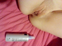 loverofstretching:  I had some fun with this bottle last night ;)  A star is born. This 18yo slut has got her pussy stretching off to a flying start. Only 18 and no longer tight. What a bright future lies ahead as a pussy stretching size queen slut.