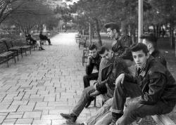 7bottles:  Greasers in New York City, 1950s