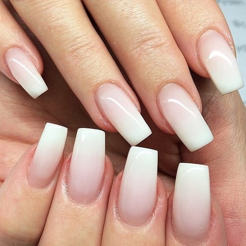 Classic french tip nails free porn pics
