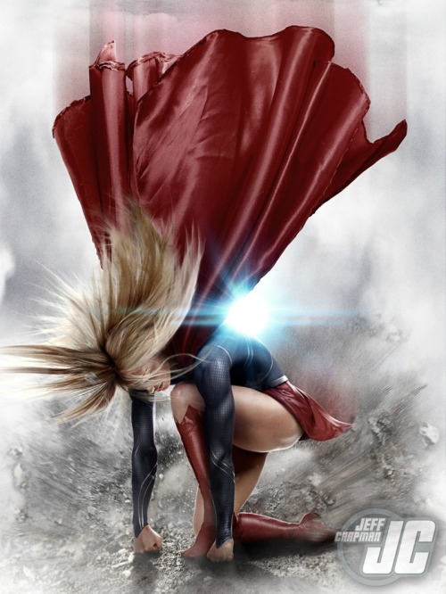 Man of steel supergirl