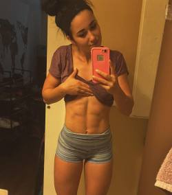 annes-fitblr:  han-lifts:  thefitally:  ABS. Abs need to be built like any other muscle and need recovery to grow as well. As much as we all wish it was possible to spot reduce to get flat stomachs, it doesn’t work that way. They will show up at different