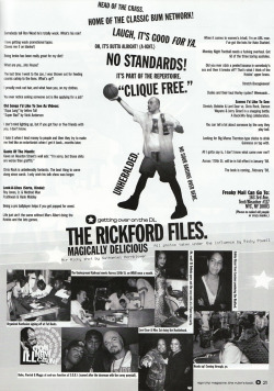  Another installment of Ricky Powell’s Rickford Files. Click to zoom. 