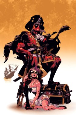 fuckyeahdeadpool:  comicbooks: Deadpool #14 cover art by Jason Pearson
