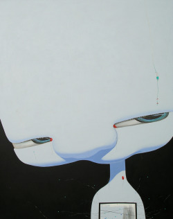 Vaccination acrylic on canvas by Wang Ke, 2007