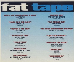 #tapedecktuesday: Source x Fat Tape July ‘95