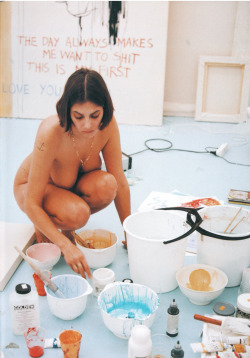 Exorcism of the Last Painting I Ever Made performance by Tracey Emin, 1996  |  #2