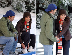 christmasincalifornia:  starshollow:  Lorelai: You made me an ice rink?Luke: It’s just a rink in a box. You set it up, you fill it with water, it’s not a big deal.Lorelai: It is a big deal. It’s a very big deal.Luke: My dad did this for me once.