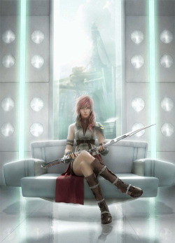 randomanimosity:  candie-girl:  Final Fantasy XIII - PS3 I want to play nowwwww!!! But now only in Japan…the Rest of the World (me) only march!!   Yeah the geek in me really wants to play the game. Plus she looks like she will kick ass.