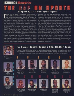 THE SOURCE SPORTS SQUAD 1995 NBA ALL-STARS #AS10
