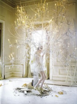 sore-thumbelina:  Lady Grey: Imogen Morris Clarke by Tim Walker in Vogue Italia March 2010 