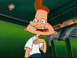 Is Eugene from Hey Arnold! supposed to be read as a homosexual?  He pretty much is repulsed by the idea of getting married to Sheena and likes showtunes.  I think that&rsquo;s the nineties way of saying he&rsquo;s gay.