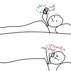 keepitonthedeeyell:  fuckyeahadobo:  ohshxtlesli:  cinderellaforella:  ): I DONT EVEN KNOW HOW THIS HAPPENS?! but it does.. all the time -.-  (via glhrms) LMFAO. This happens to me with my itouch, HAHAH. XD    BHAHAHAHA!! this has happened to me beforeee!
