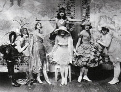 skeletonsdance:  forestgraves:  my-ear-trumpet:  amralise:  moonqueen:   Ziegfeld Follies, Midnight Frolics 1919 - Follies - The Salad number.  the fact that they had a salad number is reason enough to wish the follies still existed    