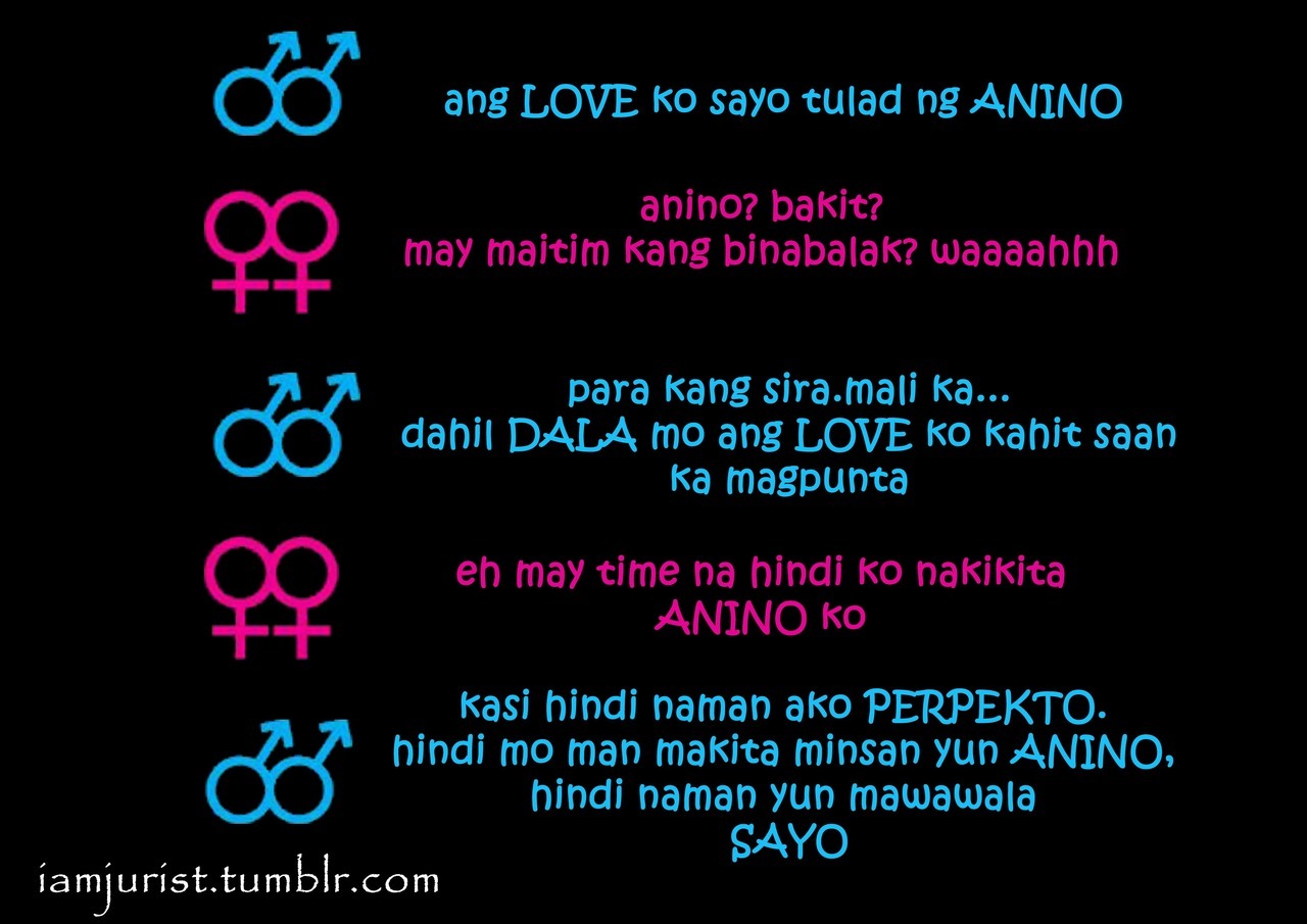 Tagalog lines romantic up pick 