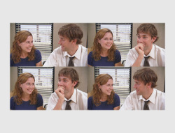 OMG, I almost forgot! (Almost). This is my tie for first place favorite couple,Jim and Pam Halpert. They&rsquo;re so cute, and The Office always reminds me of Chris :3