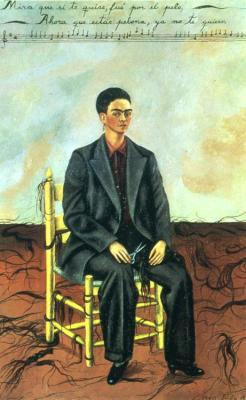 fridakahlo:  Self-portrait with Cropped Hair