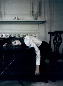 Dorothea Barth Jorgensen by Paolo Roversi in W October 2009