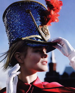 Natalia Vodianova by Mario Testino for Vogue UK