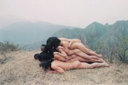 To Add One Meter to an Anonymous Mountain by Zhang Huan, 1995  |  #2  |  reinterpretation