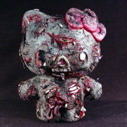 fuckingzombies:  This is 趚.00 omfg…i wish it was like at least 50 bucks. Hello Kitty Zombeh! -_- 