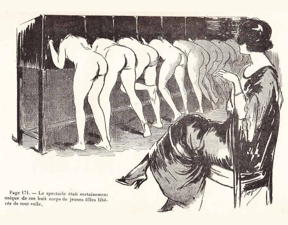 Vintage spanking