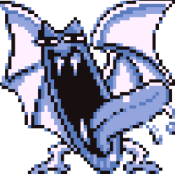 rabbithugs:  comicroyale:  Fucking Golbat.  ridiculous RBY sprite appreciation station 