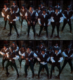 chocolateandquirky:  karlsburg:   “We’re men, we’re men in tights, TIGHT tights!”  Still one of my all time favs.  Yes! 