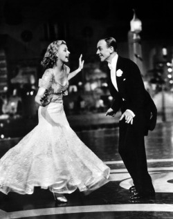 hedda-hopper:  Fred Astaire and Ginger Rogers, Top Hat (1935) 