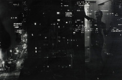 melisaki:  Night in NY photo by Lucien Clergue, Nus de la Ville series; 1977 