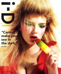 Lily Donaldson by Mario Sorrenti for i-D