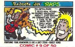Bazooka Joe Raps Comic #9 of 50