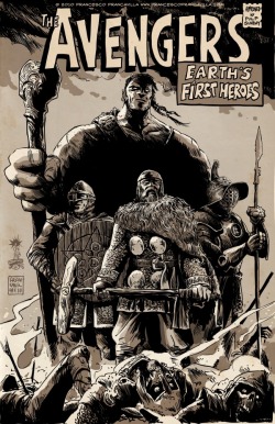 raifontherocks:  What If The Avengers Formed in the 1500s? Black Panther artist Francesco Francavilla has dreamt up a roster for the Avengers circa the Age of Discovery. Meet Earth’s First Heroes, a team that includes “Captain Amerigo” and a Celtic